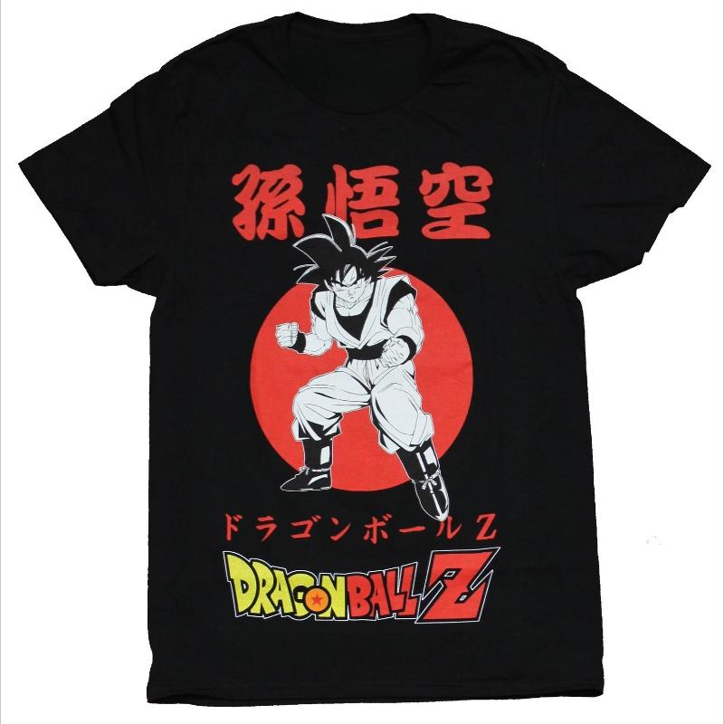 Dragon Ball Z New T-shirt Wukong Men's T-shirt Summer New Retro Fashion Men and Women Japanese Anime