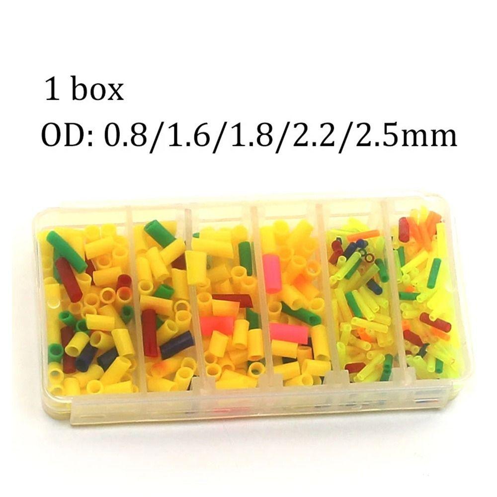 Fish Tackle Fishing Goods Accessories For Carp Tail Rubber Tubes Fishing Float Sleeves Fixed Lines