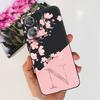 Чехол для Motorola Edge 40 Neo 26 Букв Черно-Розовый Узор Задняя Крышка Для Moto Edge 40 5G 40Neo Мягкий ТПУ Силикон Стильный Бампер