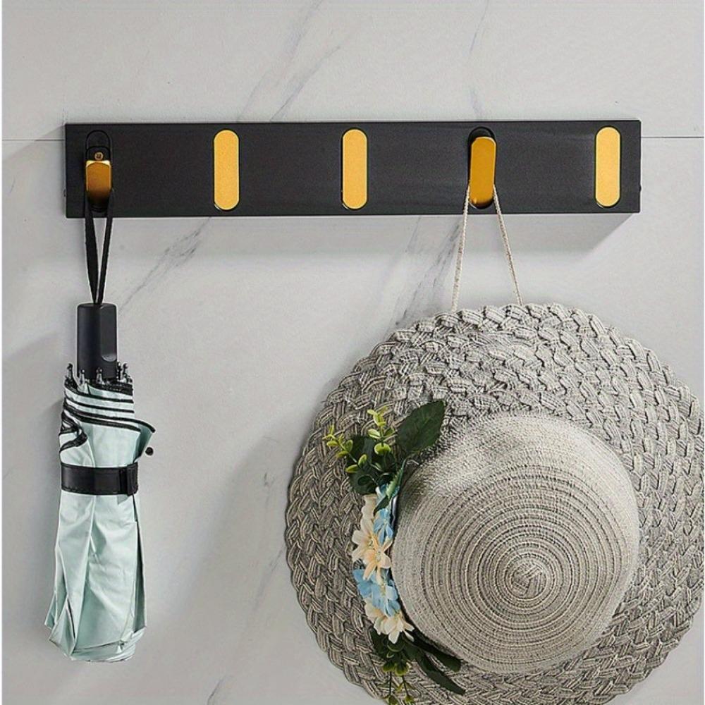 Невидимый крючок, Примерочная за дверью, Прихожая, Крючок для одежды, Настенная ванная комната, Крючок для одежды, Крючок для ряда, Без перфорации, Складной