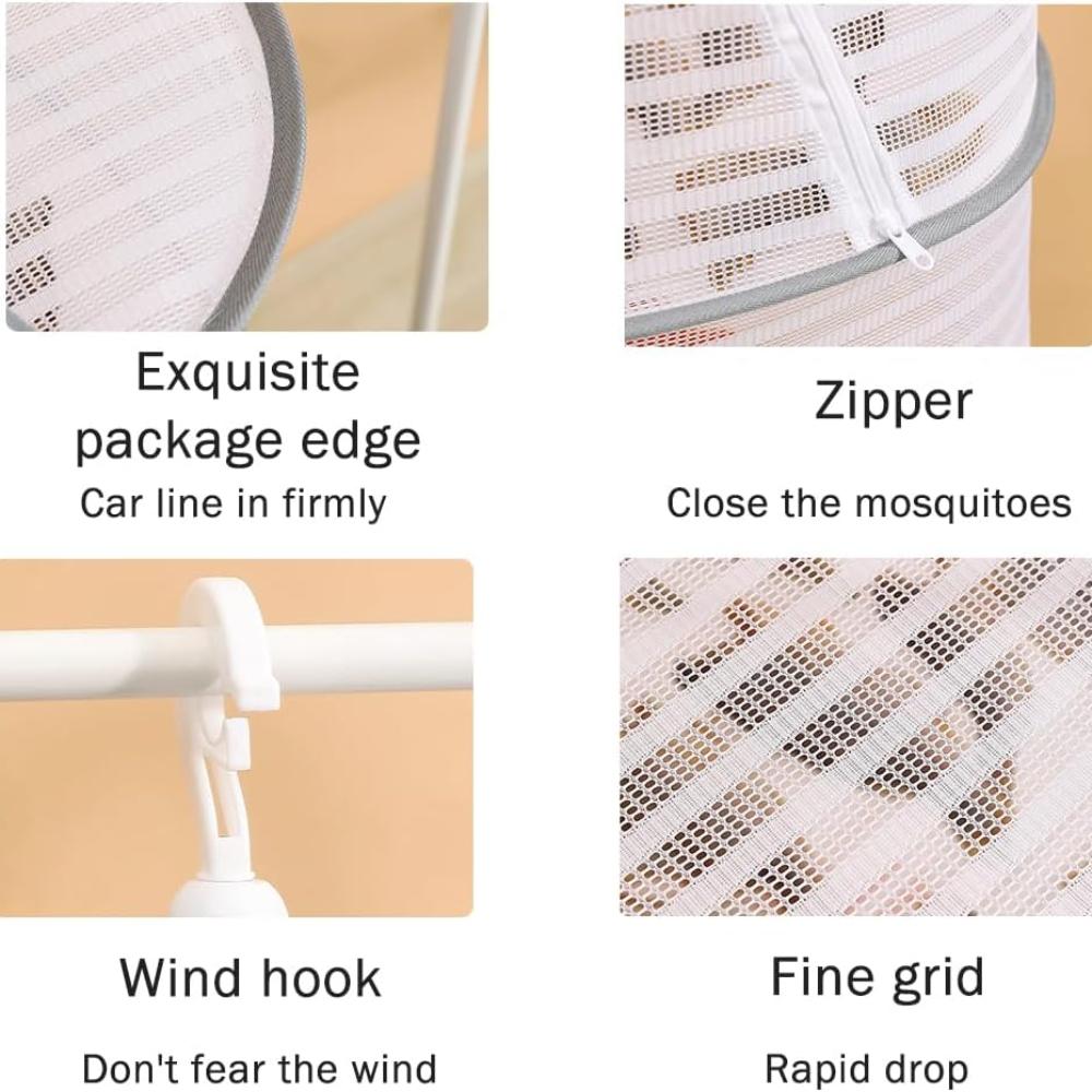 3-слойная подвесная сетчатая сетка для растений. Сушилка для трав, сушилка для трав. Подвесная стойка. Складная подвесная сетчатая сушилка для бутонов, фруктов, цветов, овощей.