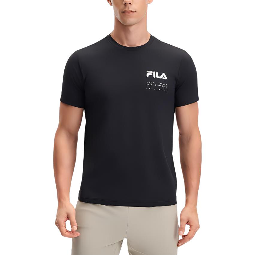 Fila Мужская футболка для фитнеса Pitch Black A11M521106F-BK