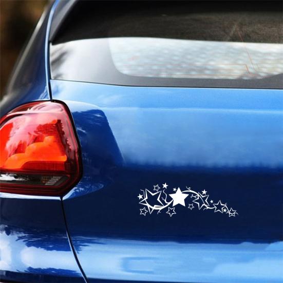 Яркая звезда автомобиля наклейка на окно мотоцикл грузовик кузов наклейка светоотражающий декор