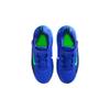 Jordan Cushioning Breathable Low top Children's Basketball Shoes Racing Blue/Space Blue/Dark Navy Blue/Impact Green FQ7670-405