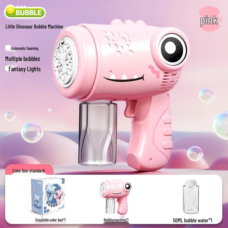 Unicorn Electric Bubble Maker: Kids' Automatic Light-Up Bubble Gun Gift