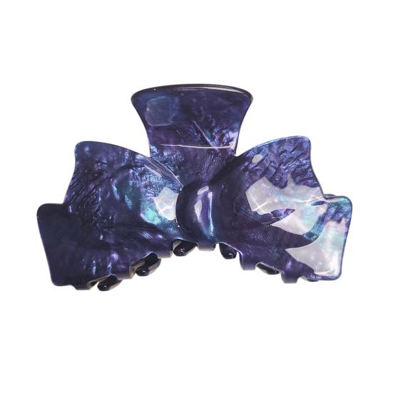 Hair Claw for Women, Bowknot Shape Hair Clip, Anti-slip Teeth Shark Hair Claw, Comfortable Fit Hair Accessory for Daily Use
