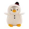 TASINO Penguin Plush Toy, Cute, 20cm, for Kids (White (Snowman))