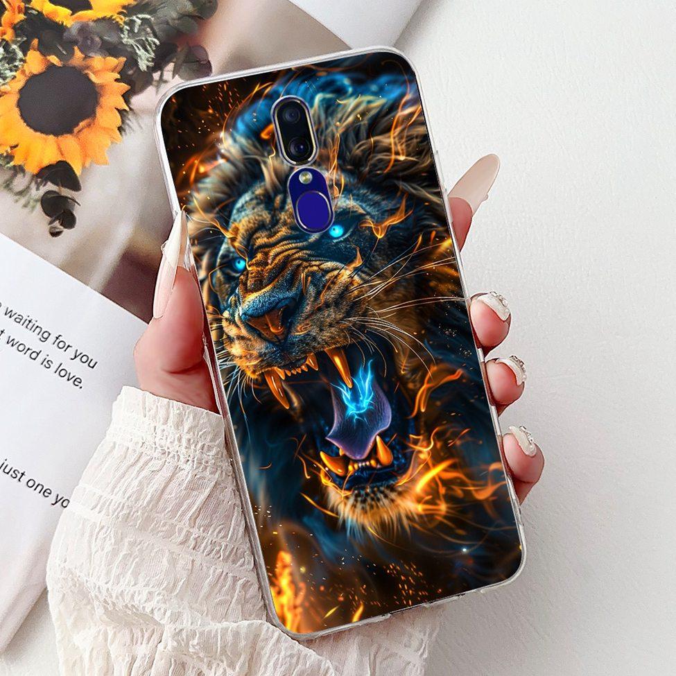 Для Oppo F11 Чехол Прозрачный Роскошный Милый Кот Модный Цветок Забавный Крутой Расписной Мягкая Задняя Крышка Для OppoF11 Чехол Для Телефона CPH1913 CPH1911