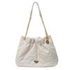 Fashion Bag Women's New Large-capacity Rhombus Embroidery Thread Chain Tote Bag Shoulder Bag