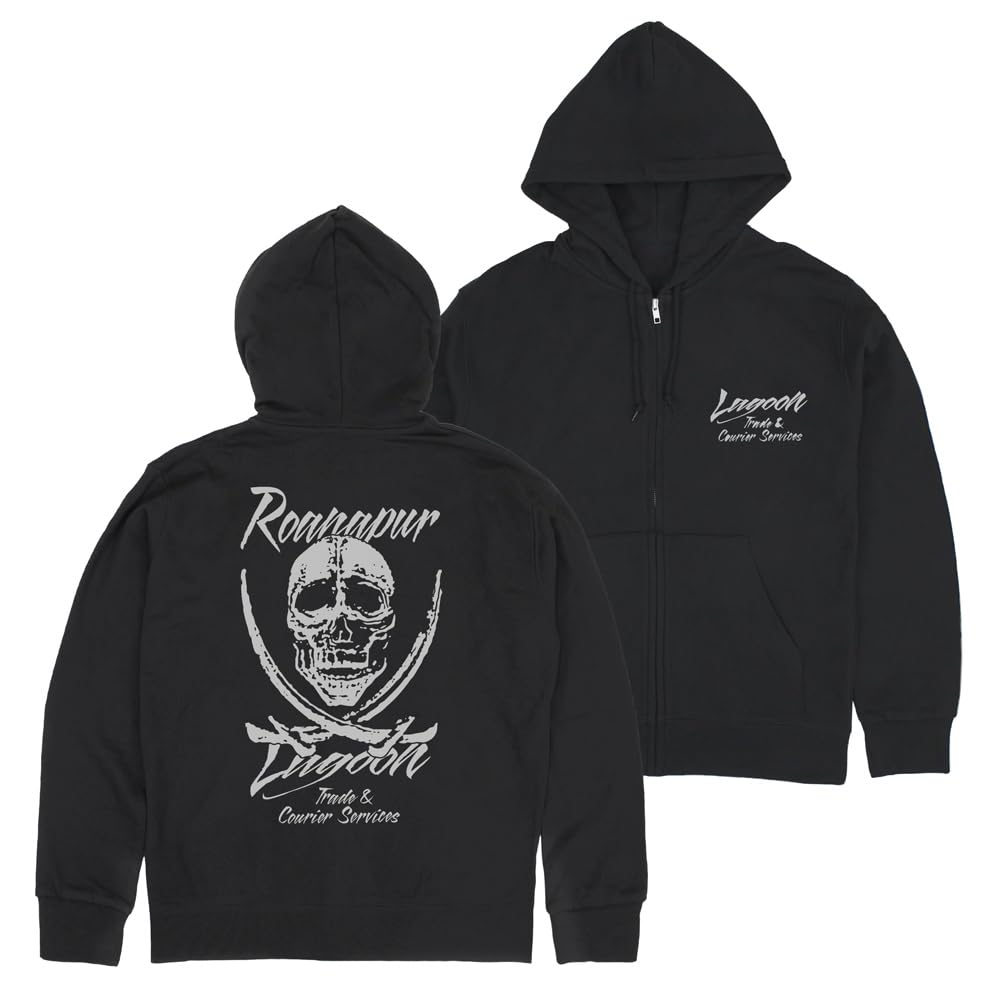 Cospa Black Lagoon Lagoon Shokai Zip Parka ЧЕРНАЯ размер M [Официальный]