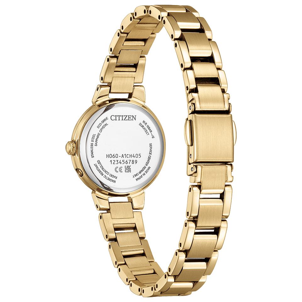 Citizen Часы Cross Sea Basic Collection с серебристым циферблатом ES9433-56A Женские (Совершенно новый)