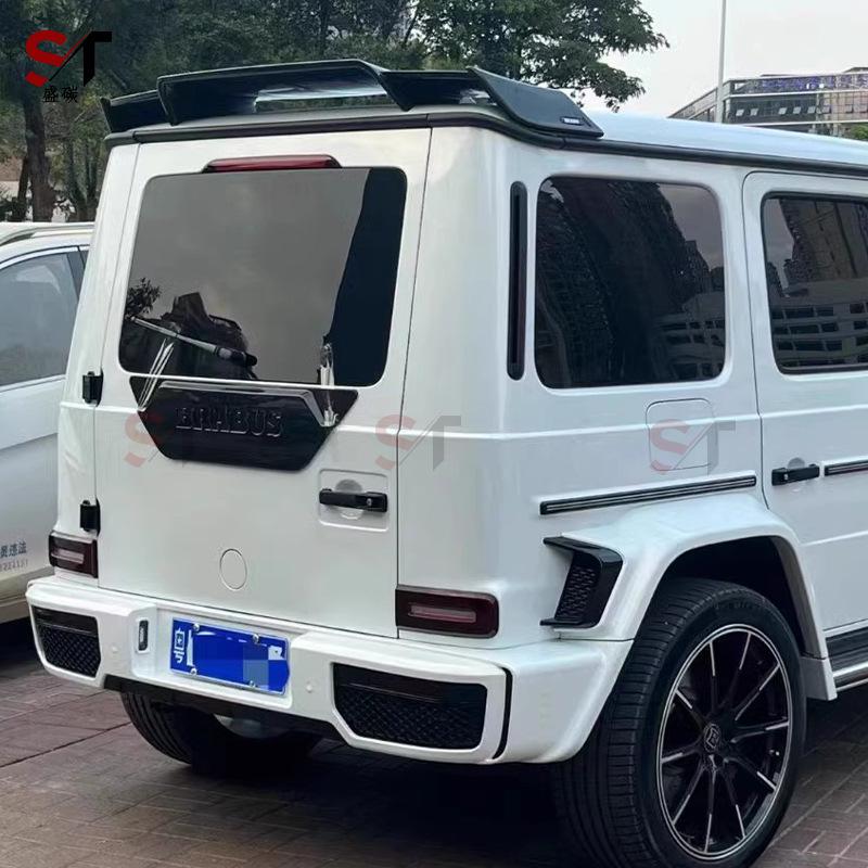 Чехол для запасного колеса из углеродного волокна для Mercedes G-Class W463/W464 G63/G500 Задняя дверь