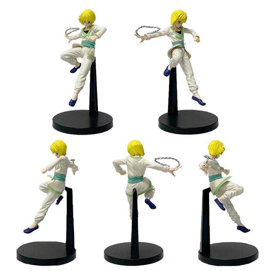 15-23Cm Hunter X Hunter Chrollo Lucilfer Anime Figure Hisoka Action Figure Killua Zoldyck Kurapika Figurine Collectible Model