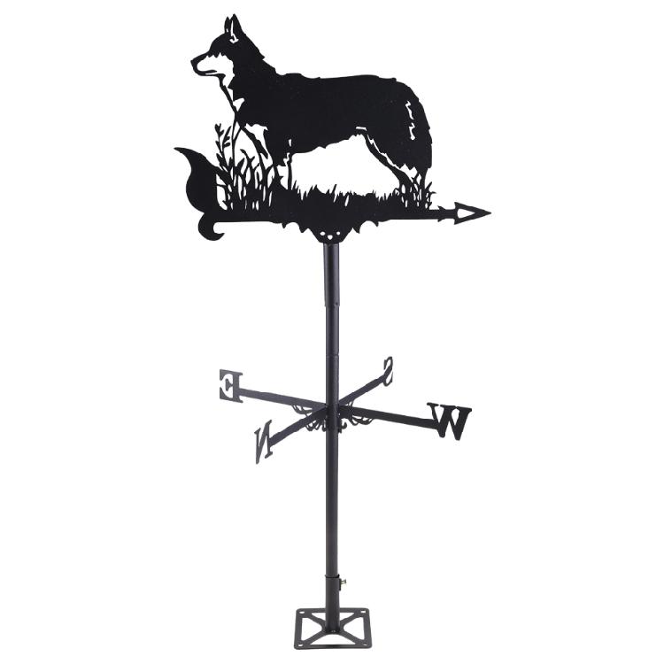 Ретро Фермерский Пейзаж Садовый Колышек Флюгер Профессиональные Измерительные Инструменты Патио