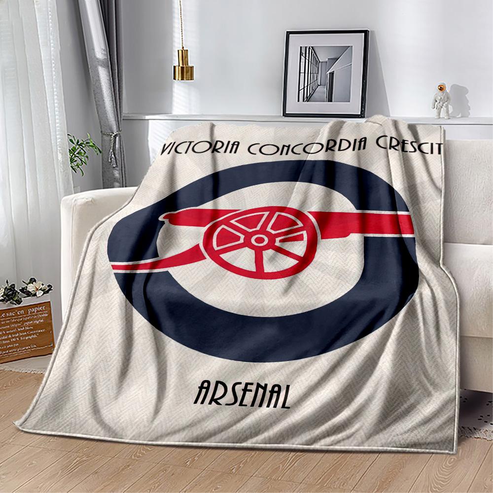 Arsenal Blanket Warmthful Decor Suitable for Sofa Couch Office for All Occasions Modern Unique Gift for Family and Friends Camping