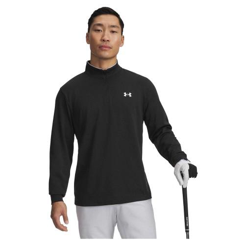 Under Armour Mens Matchplay Quarter Zip Fleece Top