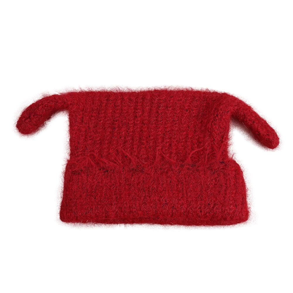 Autumn and winter solid color simple fashion versatile temperament knitted hat new warm windproof comfortable casual wool hat