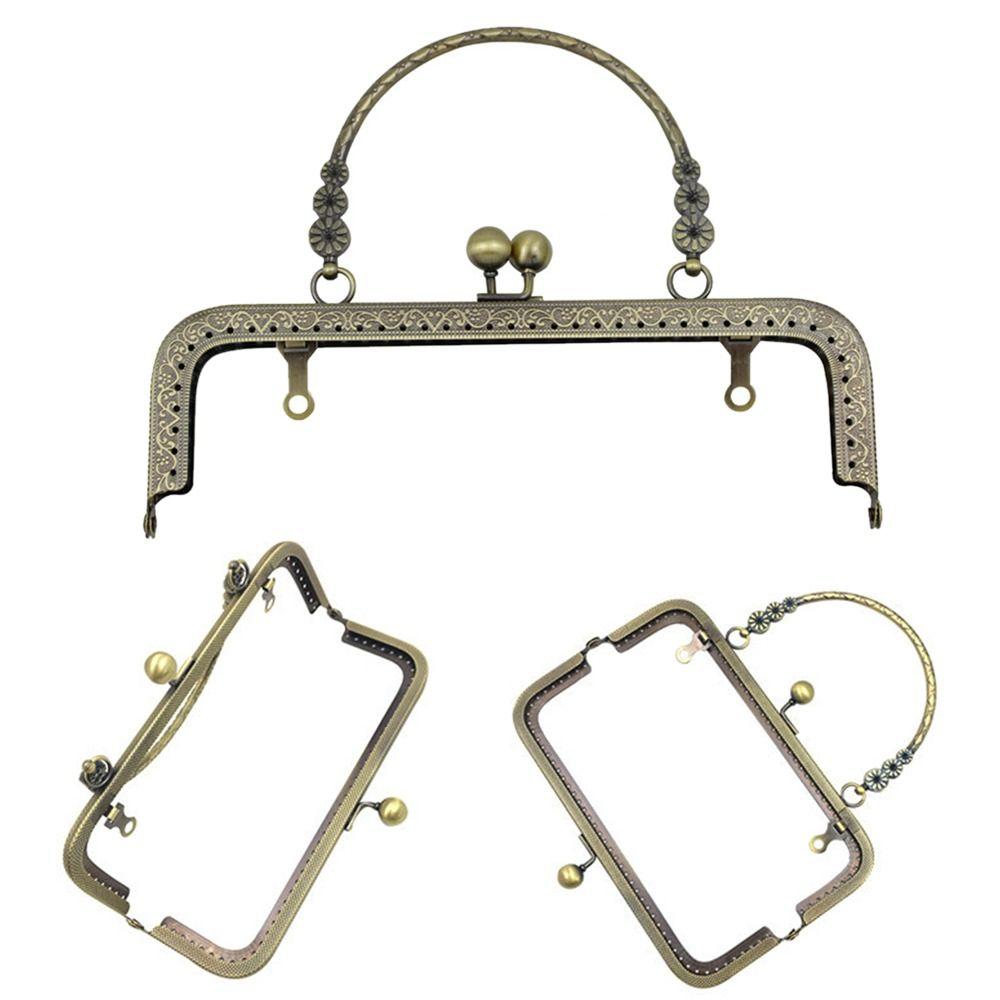 Handle Bag Accessories Purse Frame Kiss Clasp Purse Frame Purse Clasp Frame Bag Kiss Clasp Lock