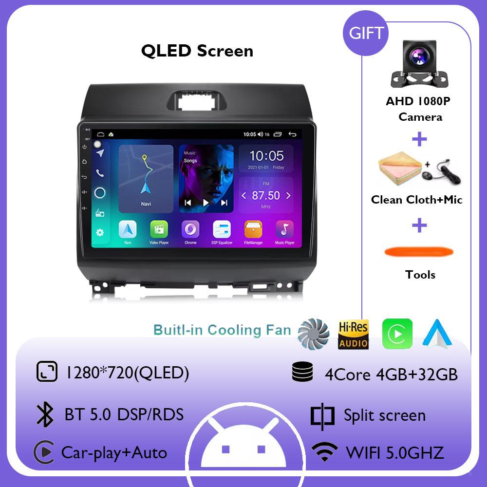 9-дюймовый Android 14 автомобильный радиоприемник стерео беспроводной Carplay Auto для KIA Ray 2011 - 2017 мультимедийный плеер GPS навигация HD экран