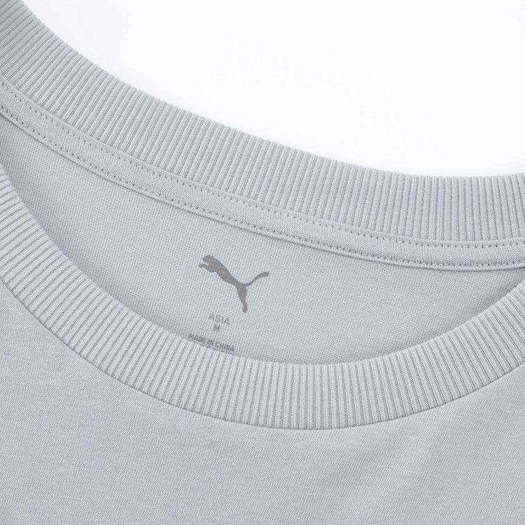 Новая мужская футболка PUMA Elevatedgraphic SS25, светло-серая, 20 633788-20