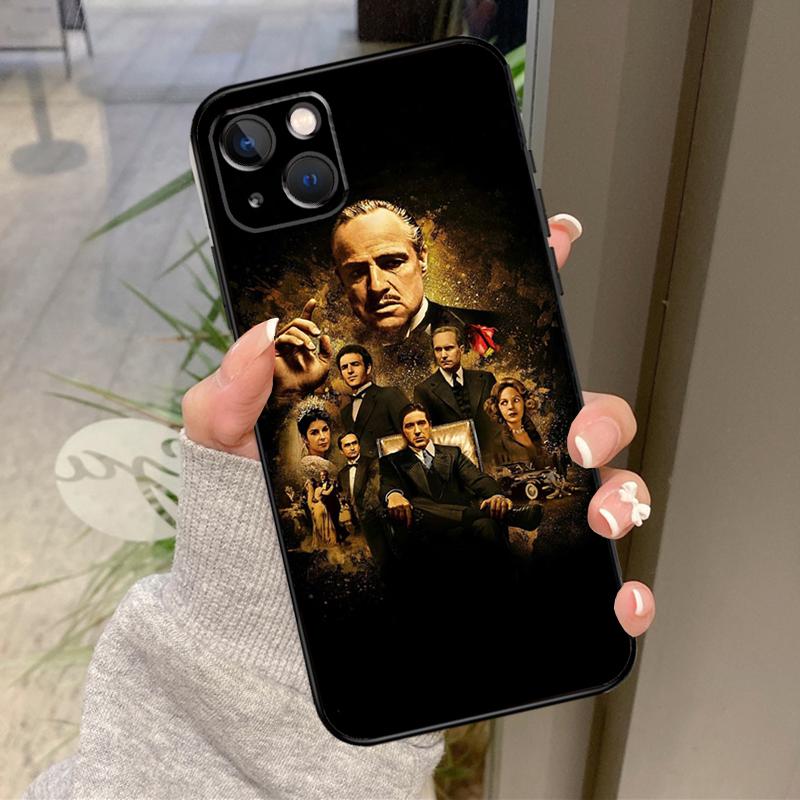 Чехол для iPhone 17 Pro Max 15 14 13 12 11 16 Pro Max Plus 12 13 Mini 16e 17 Air с изображением из фильма «Крестный отец» Итальянская мафия