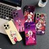 for Samsung Galaxy S10 S8 S9 Plus A33 A34 A31 70 A71 A72 Note 20 9 8 S10E Phone Case Alastor H-Hazbins Charile Hotels Angel Dust