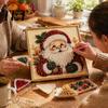 Unique Halloween Party Giveaways Faux Pearl Painting Kit, Cute Ghost 3D Art DIY Easy for Craft Enthusiasts Kit Adults, Christmas Home Festive
