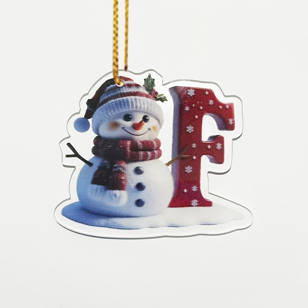 Christmas Decoration Pendant Christmas Tree Tag Theme Party Crafts Ornament