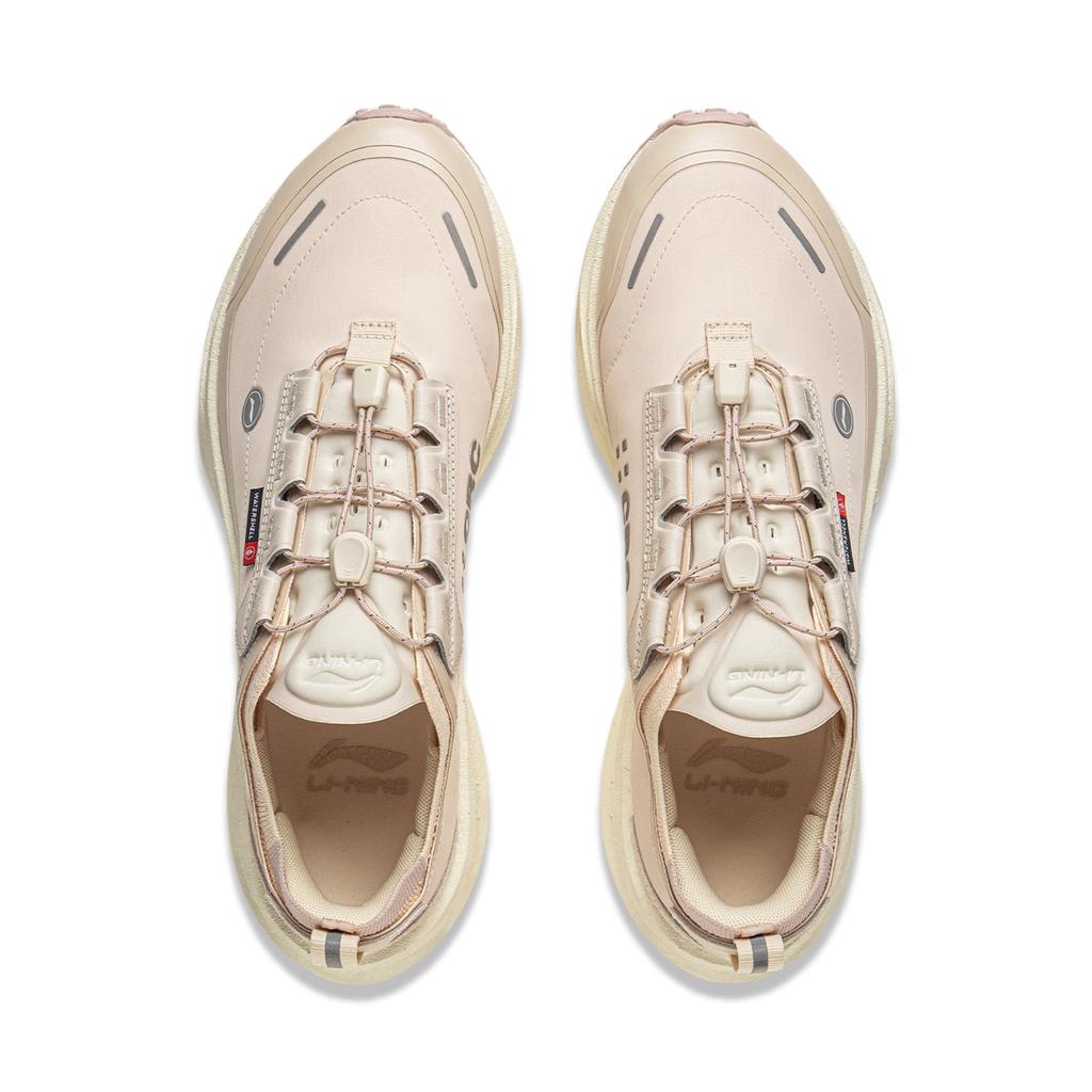 Li Ning Feidian CRC Lite Водоотталкивающие Модные Спортивные Прочные Низкие Кроссовки для Бега Унисекс кроссовки Розовый AZGV111-2