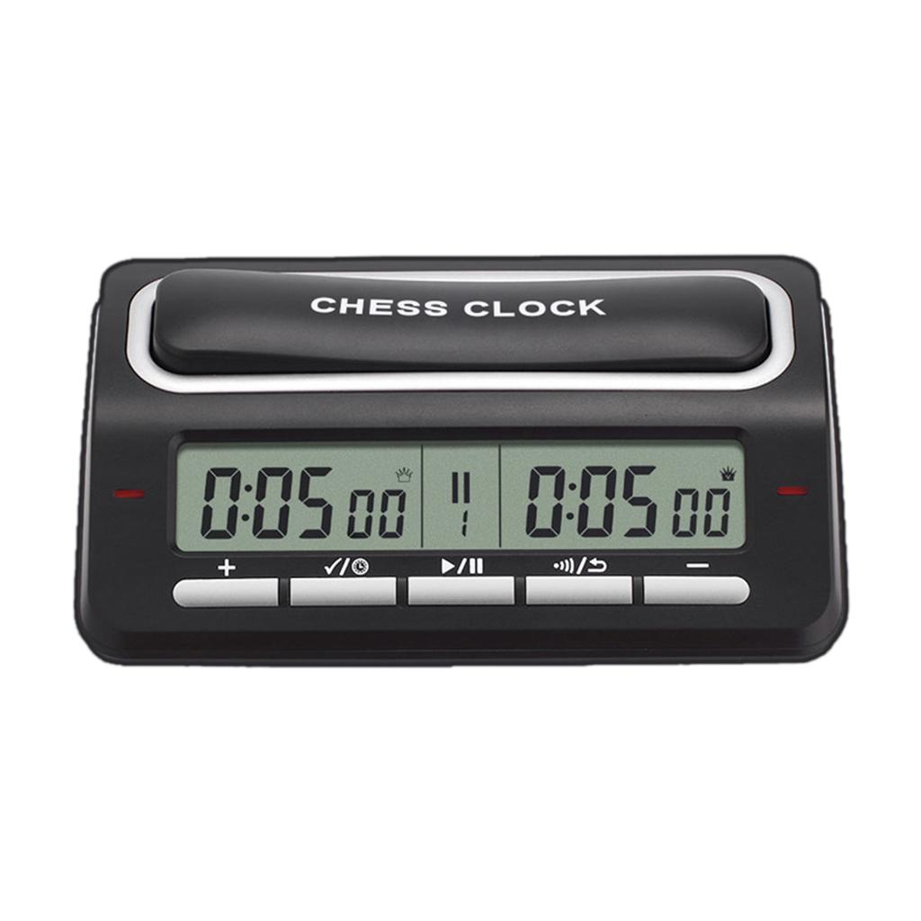 Digital Chess Clock Chess Game Timer with LED Indicator 39 Pre set Timing System for International Chess