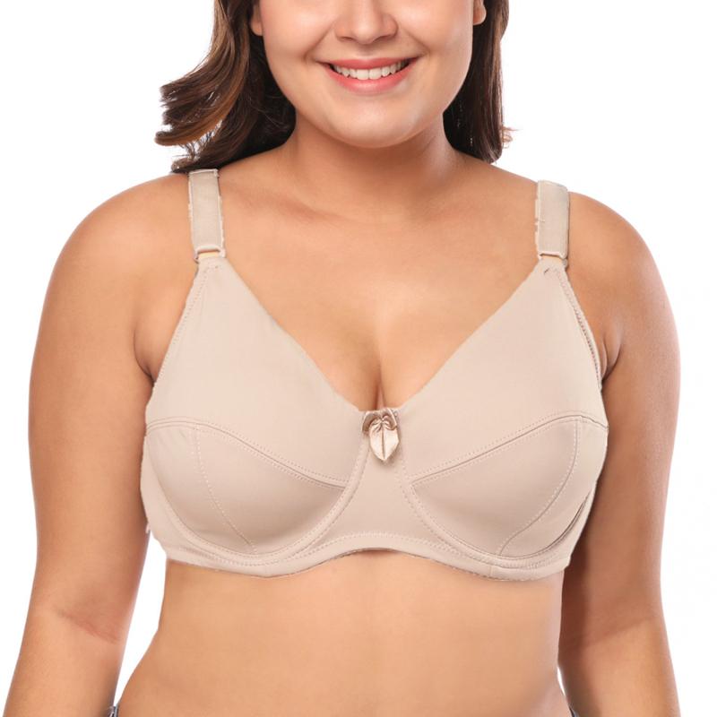Women Underwire Bra Plus Size Lingerie 85E 90E 95E 100E 105E 110 Dd E Cup Ultra Thin Full Coverage Underwear