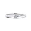 LEGAN Platinum 900 Diamond Size PT900 Natural Diamond Engagement Proposal Made In Japan Ring, 8, 0.1ct, Ring, Ring, Women's,