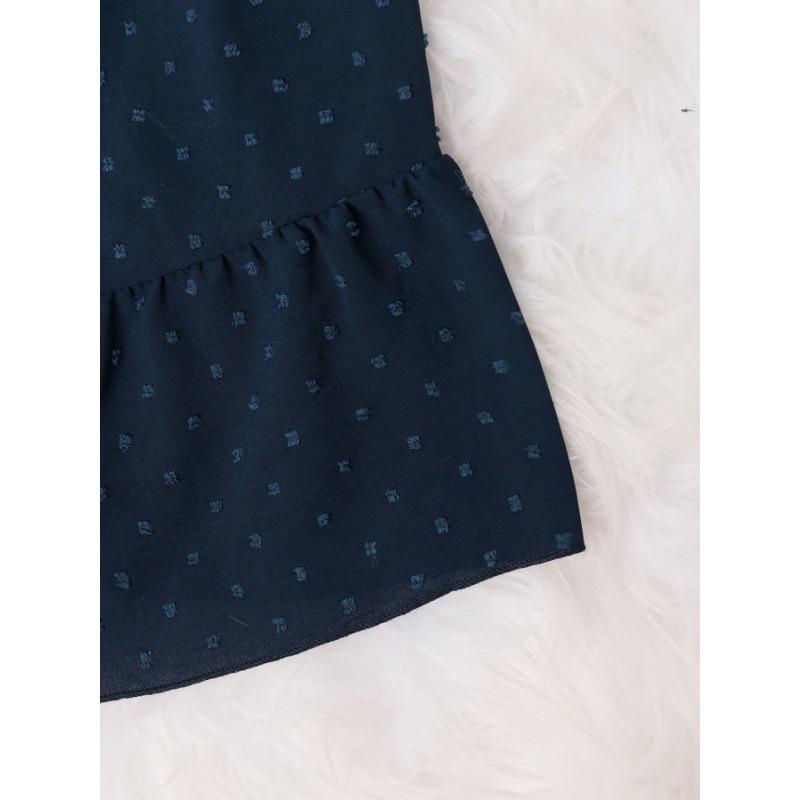 Кружевное кружевное пэчворк плиссированное V-образное декольте с небольшими рукавами-крылышками темпераментное элегантное платье