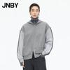 JNBY 2025 Зимний худи на молнии с капюшоном и цветными блоками