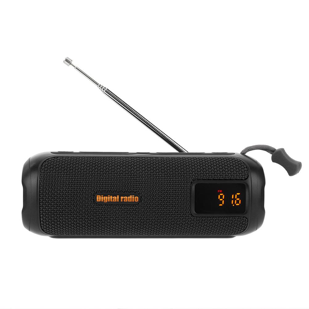 Портативное радио с Bluetooth, поддержкой TF-карт, AM/FM-радио, перезаряжаемое радио для дома, кухни и улицы.