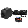 Garden Aquarium Fountain EU Plug with 12 LED Light Water Pump Waterproof Ultra-quiet with Power Cord 15 W