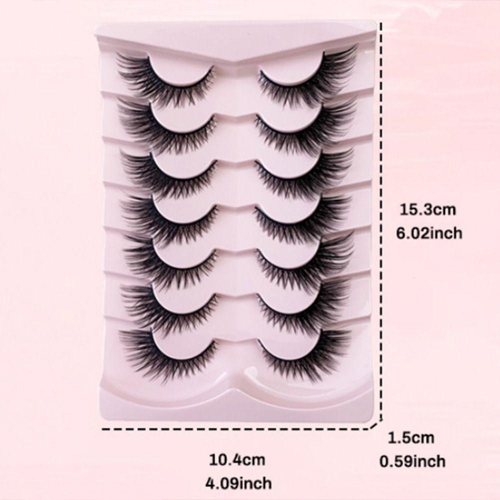 Накладные ресницы диагональные мушки накладные ресницы хвостик для глаз удлинение 3D искусственные норковые ресницы принадлежности для макияжа