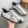 Large size one-foot staring men's shoes sports board shoes fashionable, lightweight and wear-resistant men's casual Forrest Gump shoes