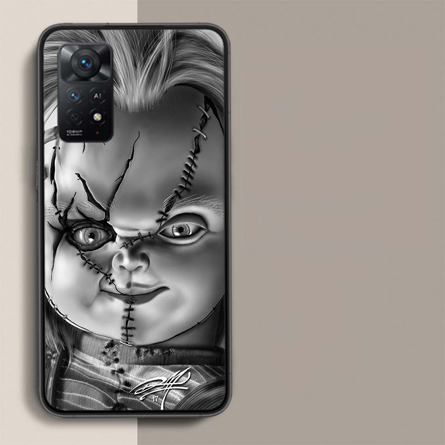 Чехол для телефона из фильма ужасов Кукла Чакки Для Xiaomi Redmi Note 12 Pro Plus 5G 12S 11 11E 11T Pro 10 9 8 7 11S 10S 4G 9T 8T 9S Capa Co