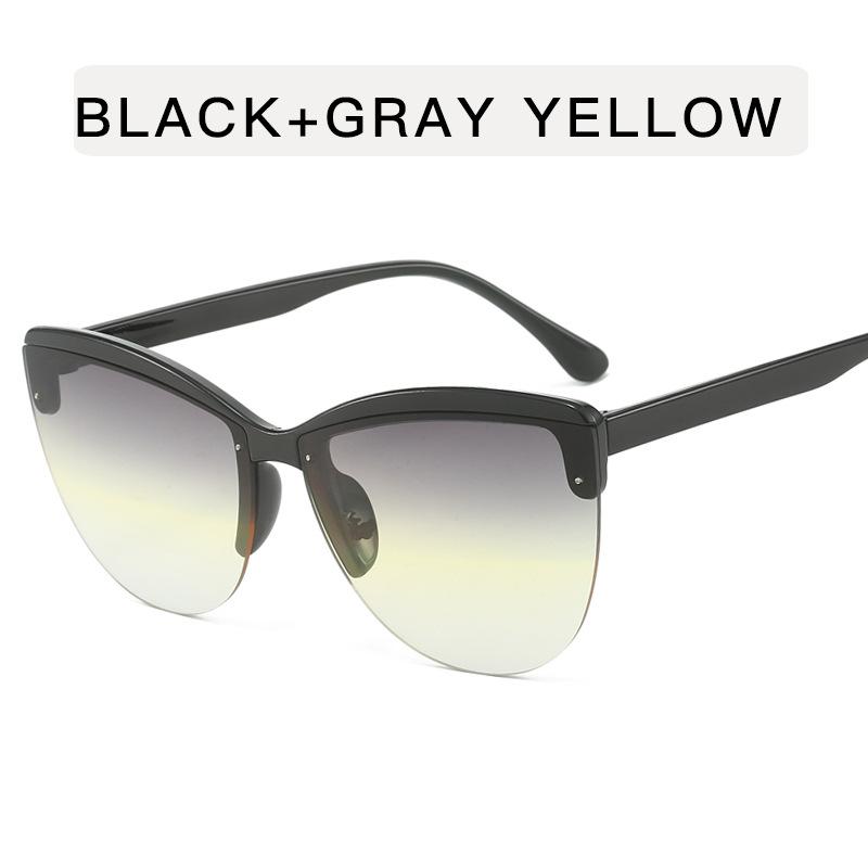 Солнцезащитные очки формы «кошачий глаз» для женщин, винтажный ретро-стиль, защита UV400, женские очки для путешествий, вождения