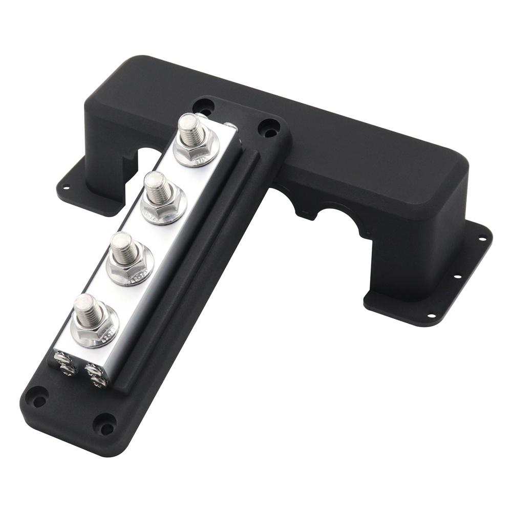 High Current 4*3/8"Bus Bar Electric Terminal Board 600A 4x10mm Power Terminals