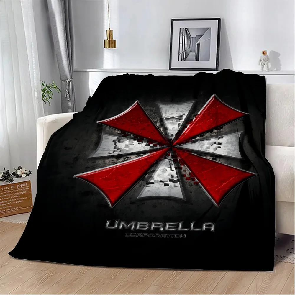 Корпорация Umbrella Печатное одеяло Одеяла для пикника Теплое одеяло Мягкое и удобное одеяло Для дома и путешествий Подарок на день рождения