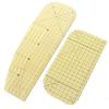 1/2Pcs DIY Quilting Ruler Measuring Tool Fabric Ruler Sewing Supplies Sewing Ruler  Quilting Work