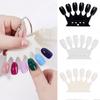 Nail Art Color Card Transparent Natural Color Plate Color Practice Nail Piece, Fake Nail, Display Nail Piece Nail Mold Crown Color Card
