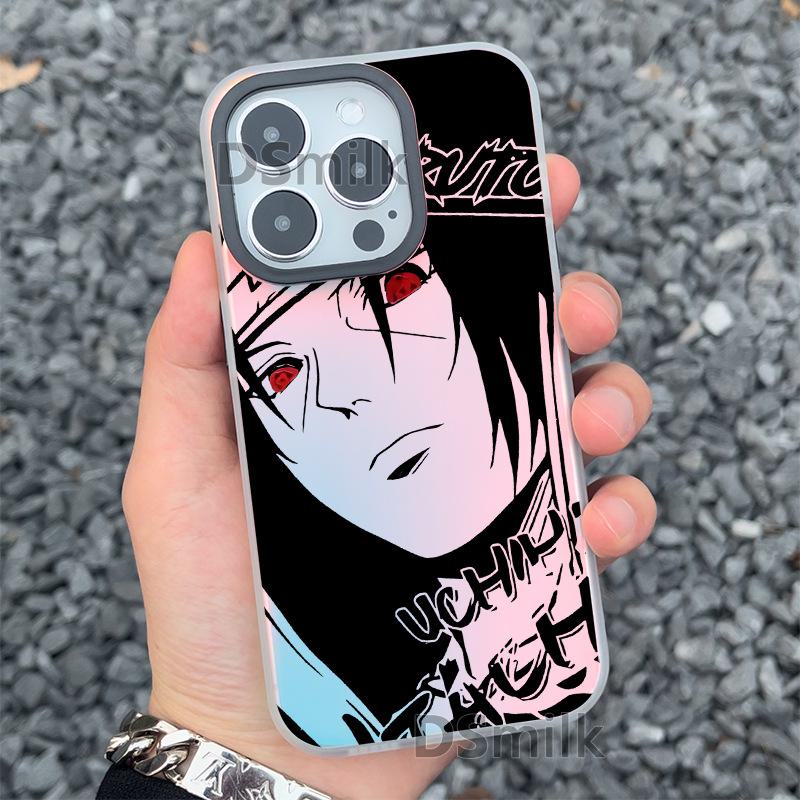 Цветной лазерный чехол Ninja для iPhone 15 Pro - Аврора Белый для Apple 11XsMax, 12, 13, 14, Plus