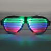 LED Flash Voice Control Glasses Blinds Cold Light Glowing Glasses Toys Halloween Christmas Night