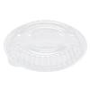 Risupack Disposable Take-Out Bowls, 170cm, with Clear Lids, 50-Pack, Made In Japan, RHDT758