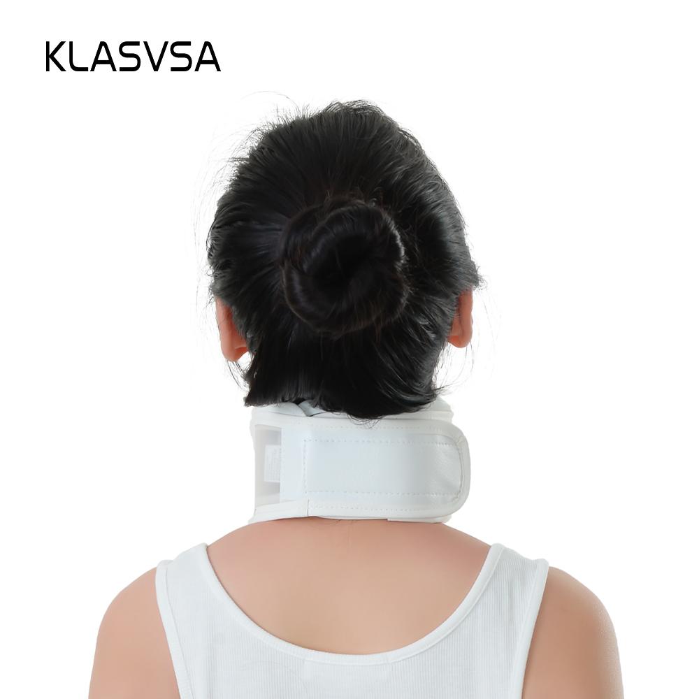 Регулируемый дышащий пластиковый бандаж для поддержки шеи, массажер для шейного отдела позвоночника, облегчение боли в шее, релаксация, здравоохранение