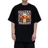 Summer Gluten Tolerant T-Shirt Humor Funny Graphic Short Sleeve T-shirts Unisex Harajuku Oversized T Shirt Men Women Cotton Tops