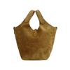 Polo Ralph Lauren Polo Play Minimalist Lazy Fashion Design Tote Bag Shopping Bag Women tote Caramel WAPOBAG03520111